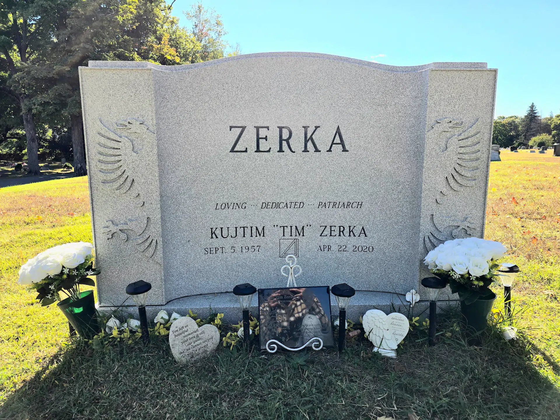 granite Headstone Engraving / Etching hand-carved by Gravestone Engraving in NJ — image 5